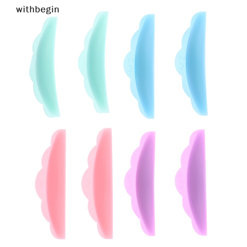 Set 5 Cặp Đệm Silicone Hỗ Trợ Uốn Cong Lông Mi