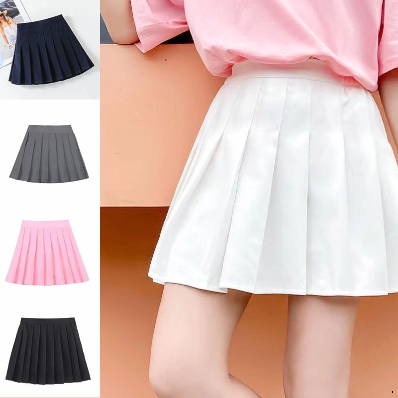 Planet váy cho bé gái Váy xếp ly trẻ em Váy kiểu Hàn Quốc Váy trẻ em cỡ vừa và lớn đồ bé gái