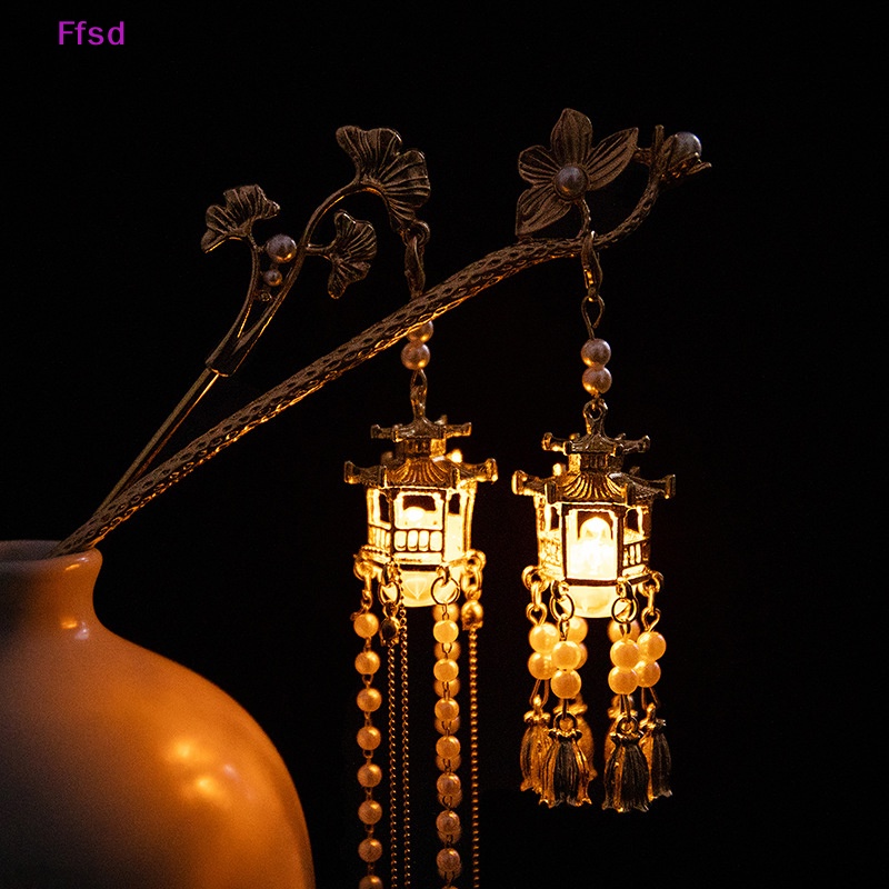 {Ffsd} Kẹp Tóc Càng Cua Họa Tiết Hoa Sen Phong Cách Cung Điện Trung Hoa Cổ Điển Tua Rua Cho Nữ * Bán Chạy