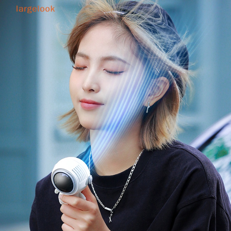 [Biglook] Quạt Đeo Cổ mini Cầm Tay Không Cánh Tiếng Ồn