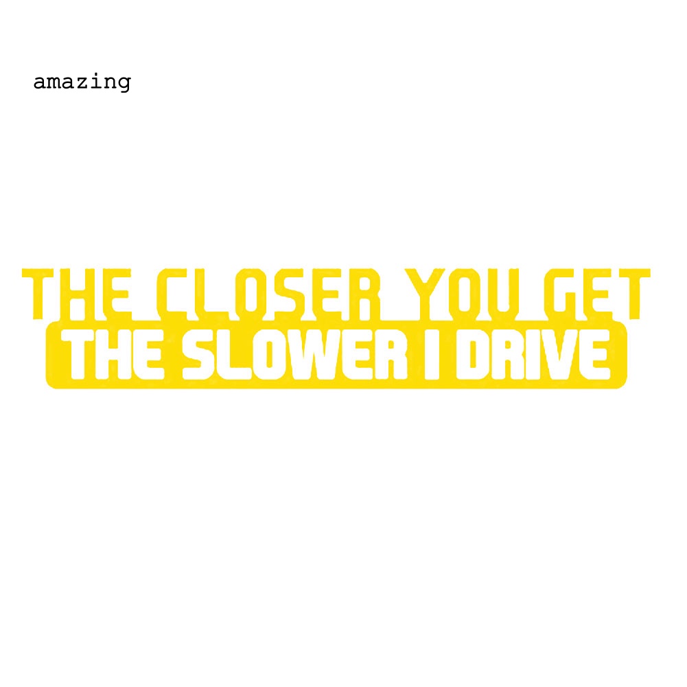 Miếng Dán Phản Quang Họa Tiết Chữ Vui Nhộn Trang Trí Thân Xe Hơi / Xe Tải