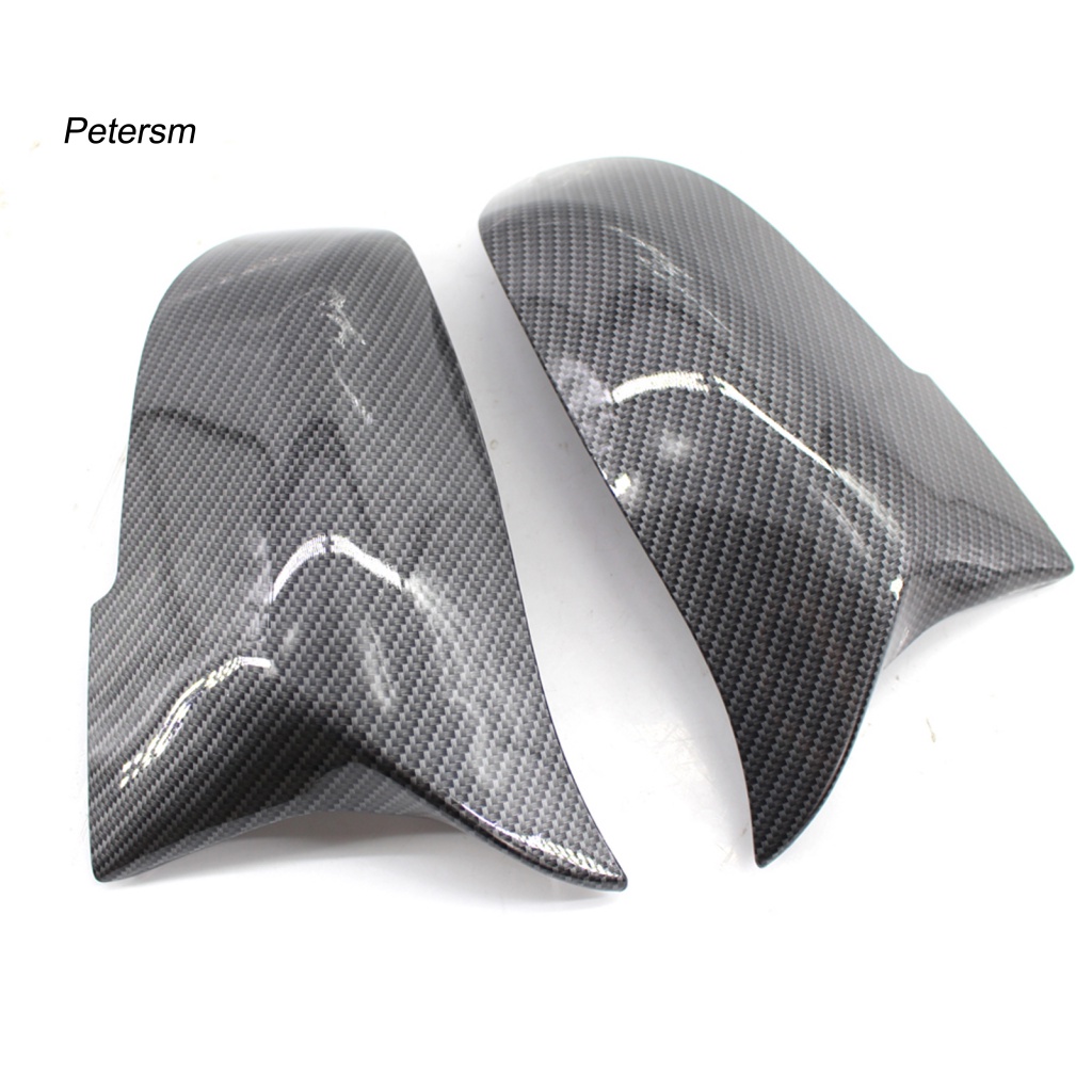 Set 2 Ốp Gương Chiếu Hậu Bằng Nhựa ABS Họa Tiết Sừng Carbon Sang Trọng 51167292746 51162222543 51162222544 Phụ Kiện Chuyên Dụng Dành Cho BMW F30 F32