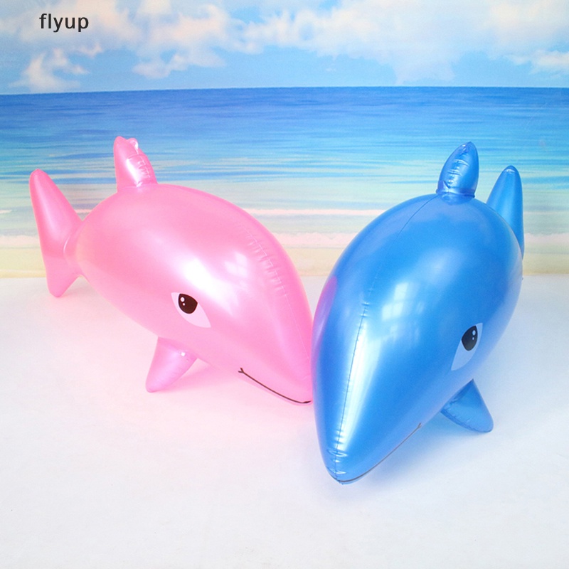 Phao Bơi Bơm Hơi 53cm Hình Cá Heo Dễ Thương Cho Bé