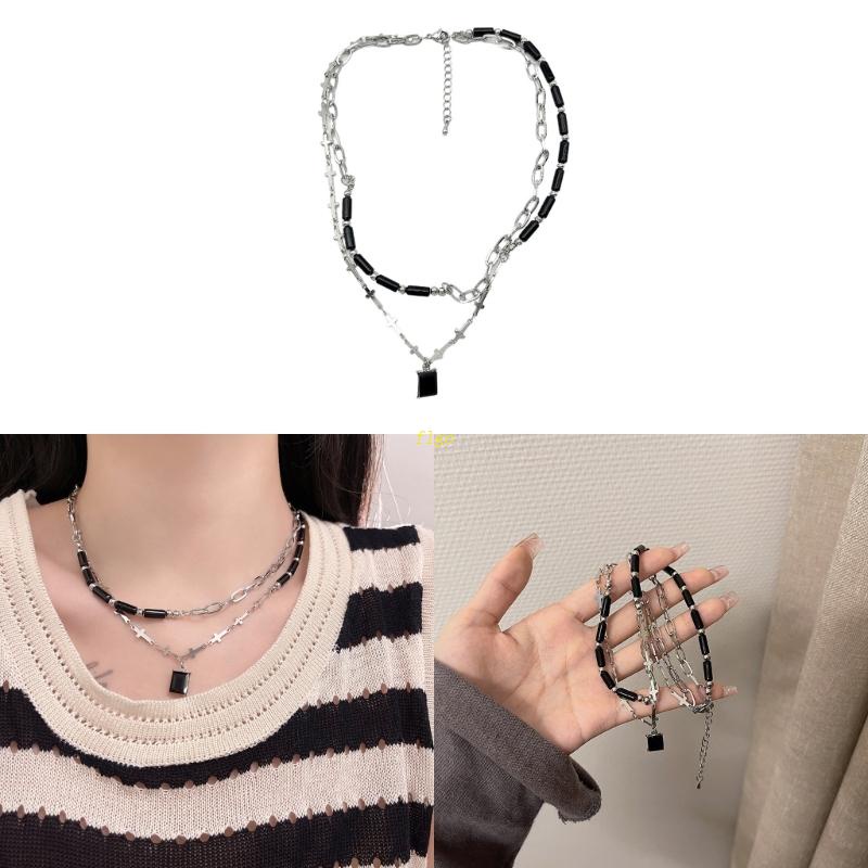 Vòng Cổ Choker Hai Lớp Ngọt Ngào Cho Nữ