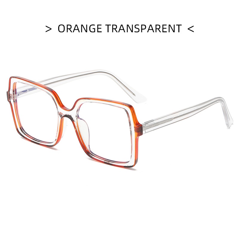 Mắt Kính Gọng Tr Lõi Trong Suốt Chống Ánh Sáng Xanh Tương Phản Thời Trang Xu Hướng Mới