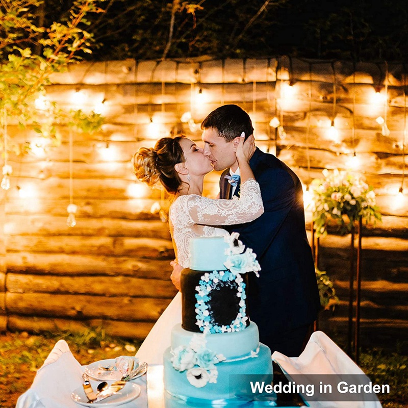 Set 24 Bóng Đèn LED S14 3V Ánh Sáng Trắng Ấm Chống Vỡ Dùng Ngoài Trời Tiện Dụng