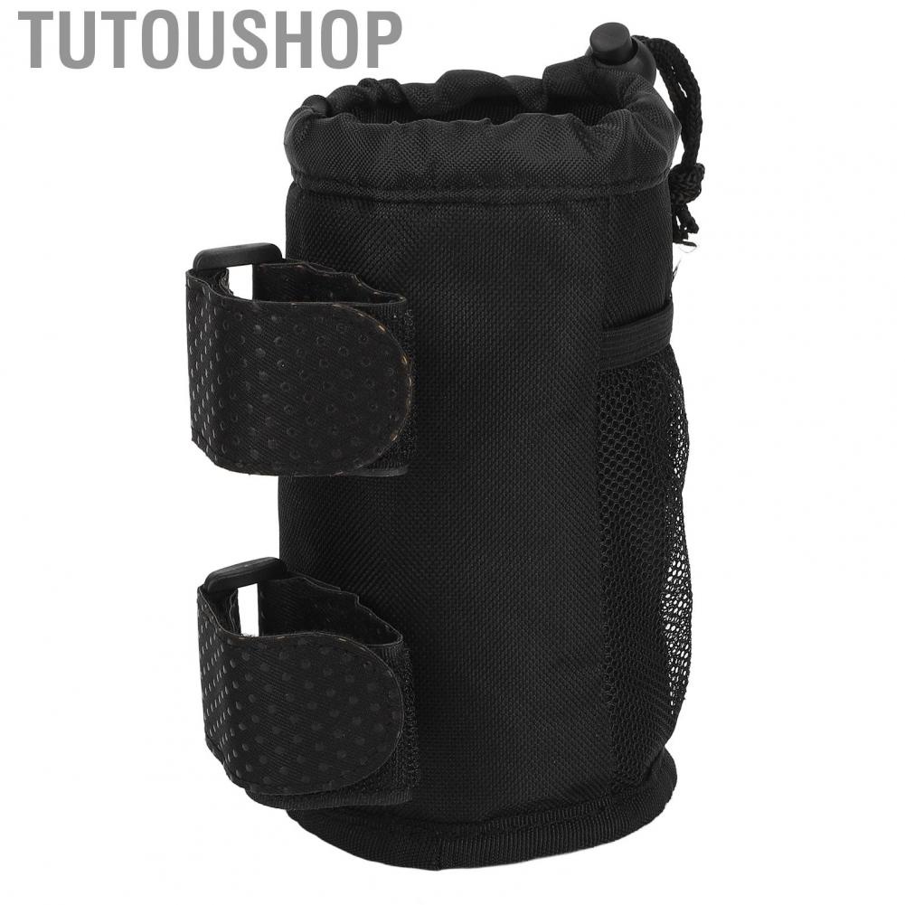 Tutoushop Bike Bottle Holder  Cup Easy Installation Oxford Fabric for Cycling Travel Camping