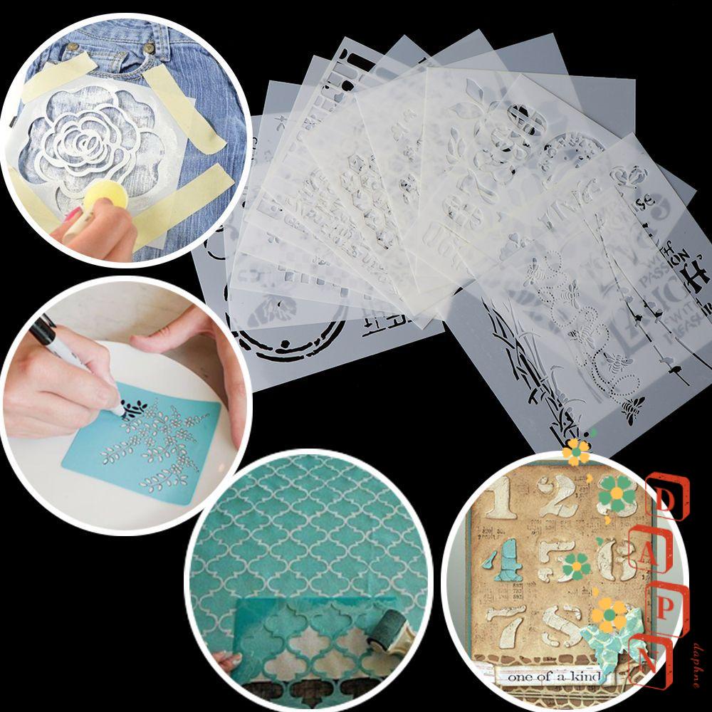 Bộ 12 Khuôn Cắt In Nổi Dùng Làm Đồ Thủ Công DIY Mới