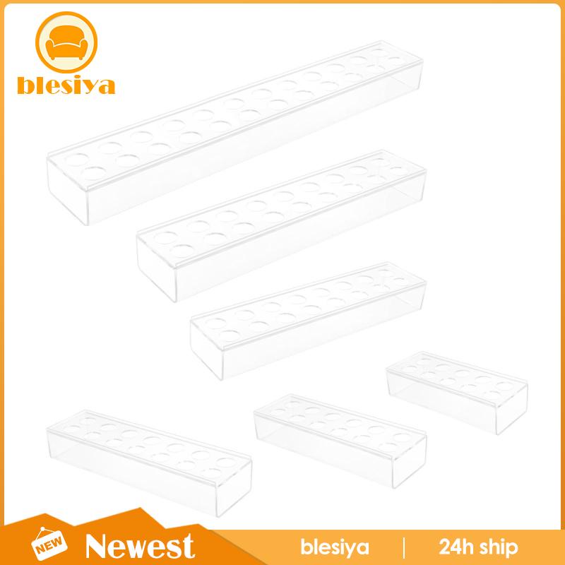 Lọ Hoa Hình Chữ Nhật Bằng Acrylic Trong Suốt Để Bàn Ăn