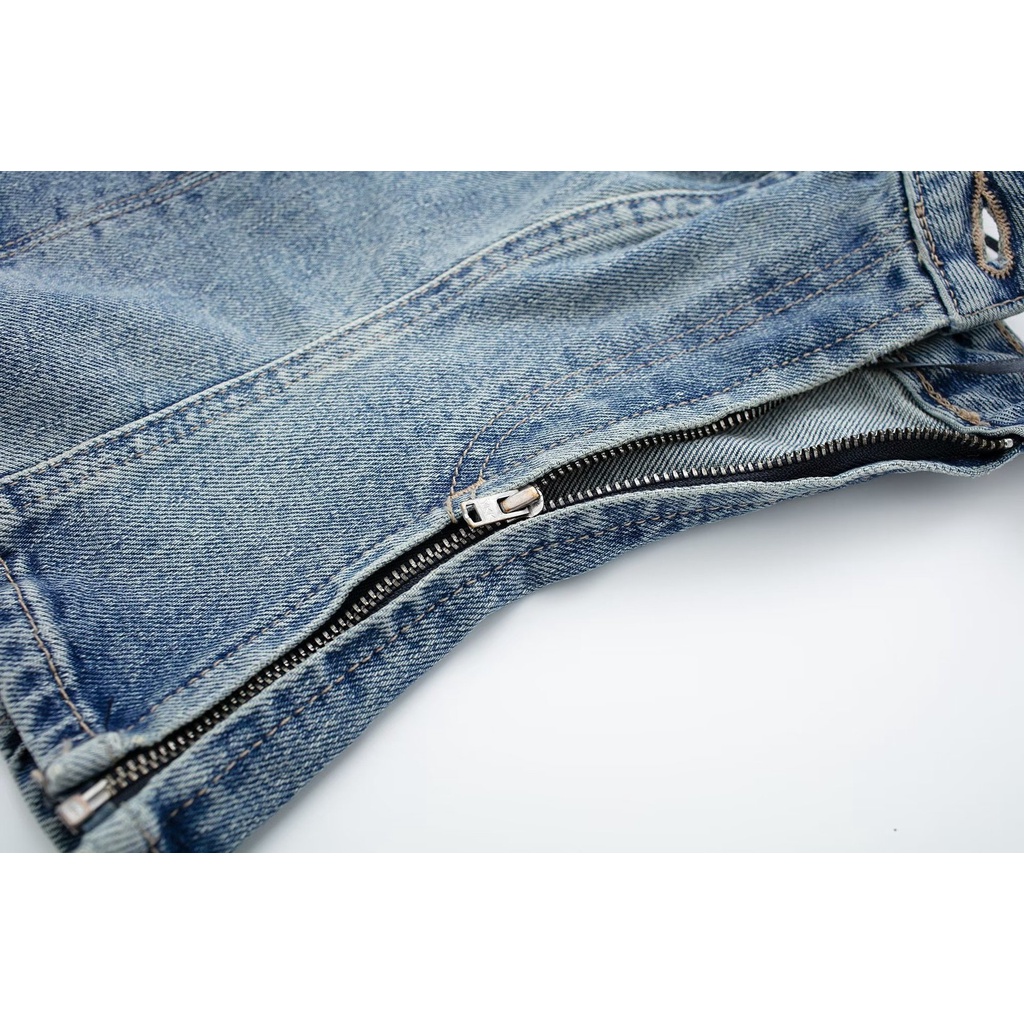 Uibey Áo Vest Cao Bồi Tự Cách Ly Cổ Chéo 8540