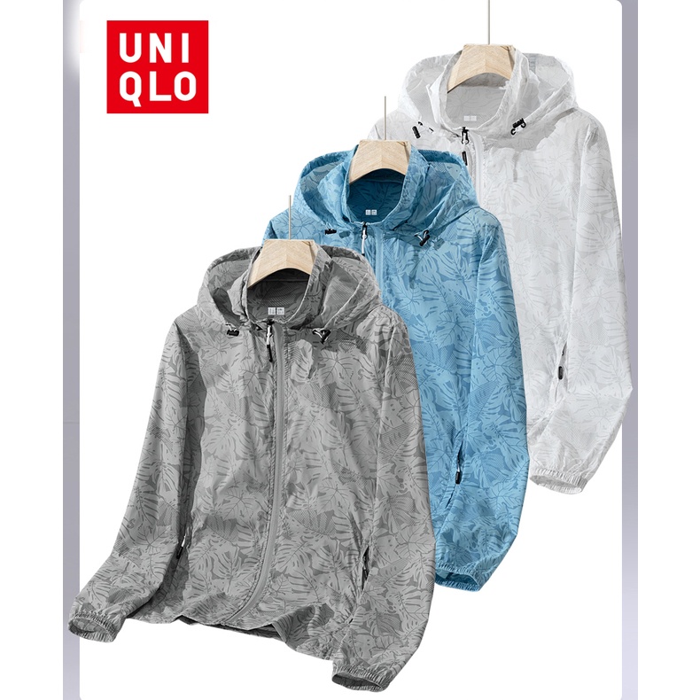 Áo Khoác Chống Nắng Uniqlo M-5XL Thoáng Khí Chống Tia UV UPF50 + Thời Trang Mùa Hè Cho Nam