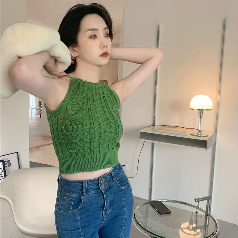 Áo Không Tay Thời Trang Mùa Hè Hàn Quốc Dễ Phối Đồ Dành Cho Nữ