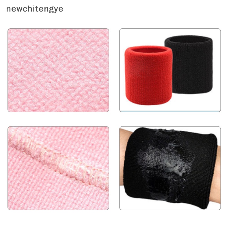 Băng Quấn Bảo Vệ Cổ Tay Bằng Cotton Thấm Hút Mồ Hôi Khi Chơi Thể Thao