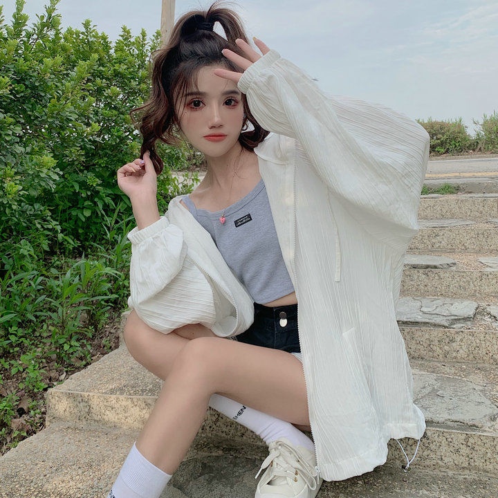 Áo Khoác Chống Nắng Mỏng Thoáng Khí Thời Trang Mùa Hè Mới Cho Nữ