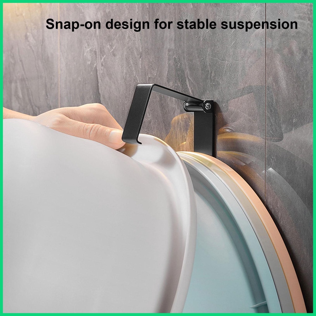 Móc Treo Khăn Gắn Tường Bằng Thép Không Gỉ Chịu Lực 15lbs