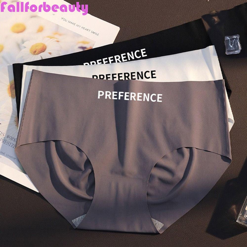 Quần Lót Lụa Lạnh Không Đường May Lưng Thấp Phong Cách Thể Thao Thời Trang Cho Nữ