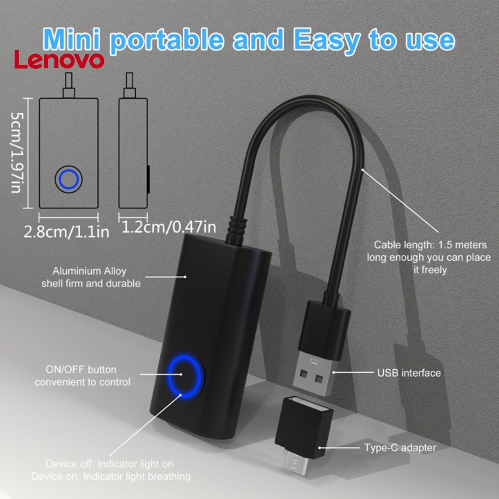 Chuột Máy Tính Hình Hoa Hướng Dương Màu Đen Kết Cấu Type-C Chống Ngủ Ổ Đĩa 2 Trong 1