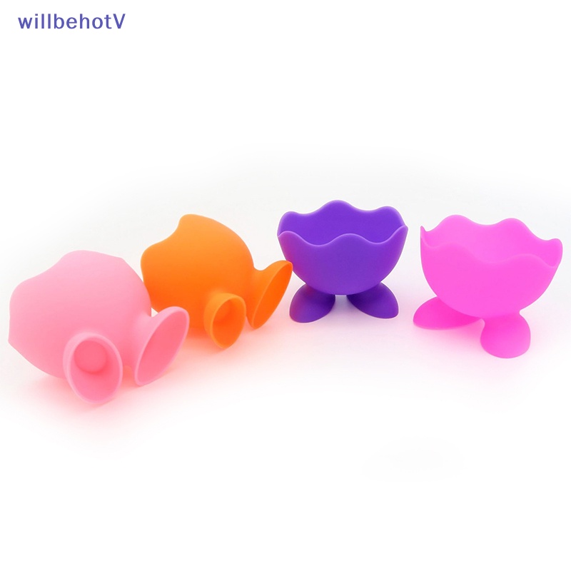 Bộ 5 Cốc Silicone Mềm Đựng Trứng Phục Sinh Sáng Tạo