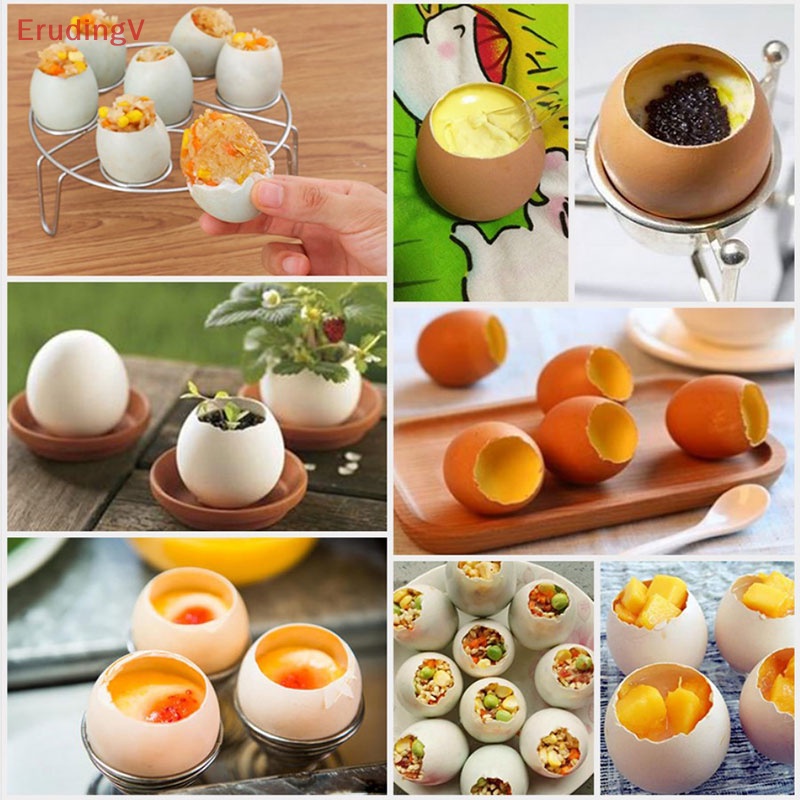 Kéo Cắt Vỏ Trứng Bằng Thép Không Gỉ [Mới] [Mới]