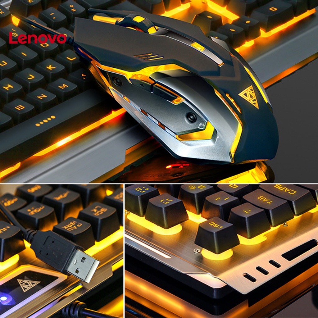 1 Bộ Bàn Phím V1 RGB 3200DPI Hình Hoa Hướng Dương Cho PC