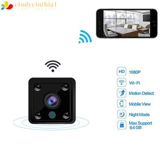 Camera Giám Sát Cindy X6 Hd Wifi 1080p Không Dây Hỗ Trợ Tầm Nhìn Ban Đêm