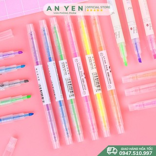 Bút nhớ dòng , bút dạ quang 2 đầu