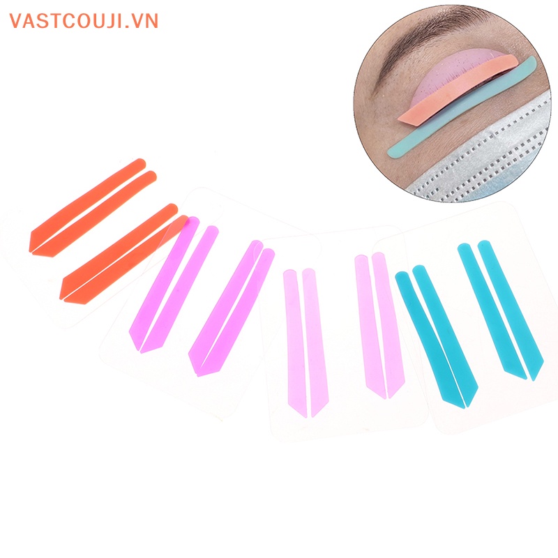 Set 2 Cặp Đệm Silicone Hỗ Trợ Nâng Lông Mi Tiện Dụng