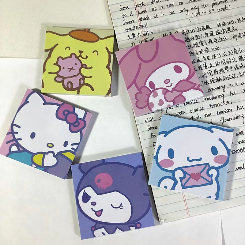 Dễ Thương Sanrio Memo Ghi Chú Dán Ghi Chú Sau Nó Ghi Chú Phong Cách Ins Ghi Chú Phim Hoạt Hình N-lần Dán Dày Dán Tin Nhắn Sinh Viên | Top3c01
