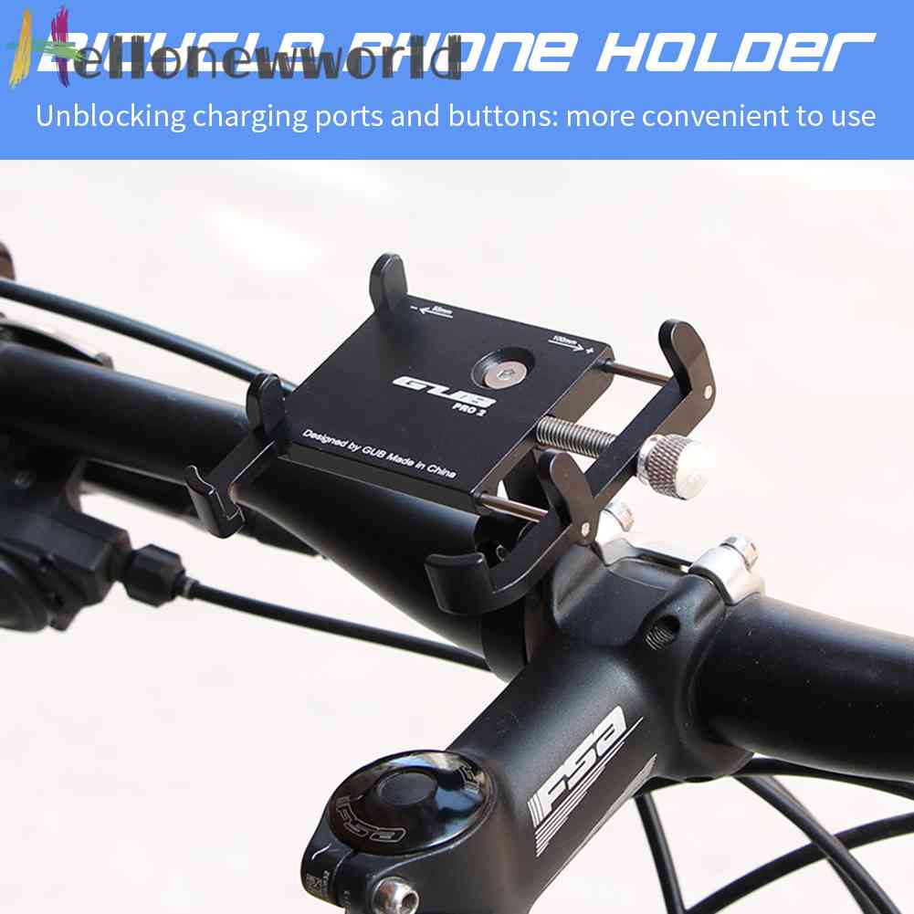Gub Giá Đỡ Điện Thoại Bằng Hợp Kim Nhôm Gắn Tay Lái Xe Đạp