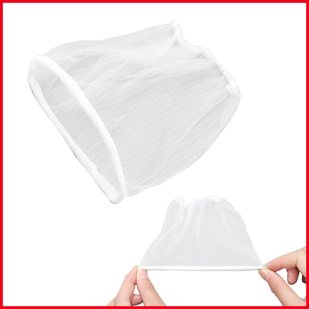 Set 100 Túi Lưới Lọc Rác Bồn Rửa Chén 3.54 X 3.54 Inch