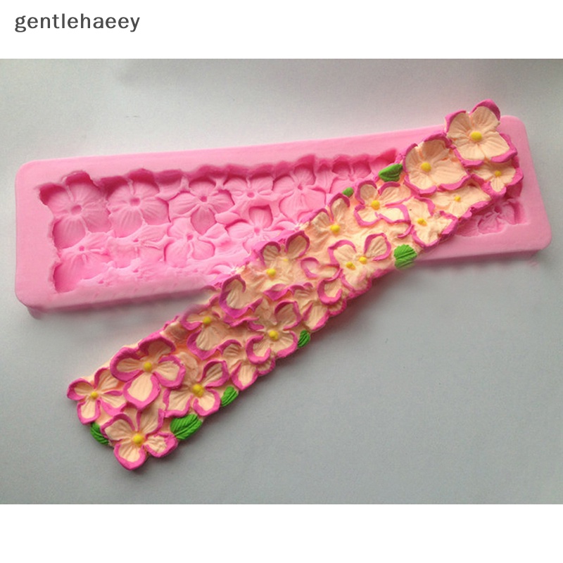 Khuôn Silicone Làm Bánh Hình Hoa Lá 3D Độc Đáo Tiện Dụng Bộ Đồ Thời Trang Kiểu Dáng Xinh Xắn Cho Bé
