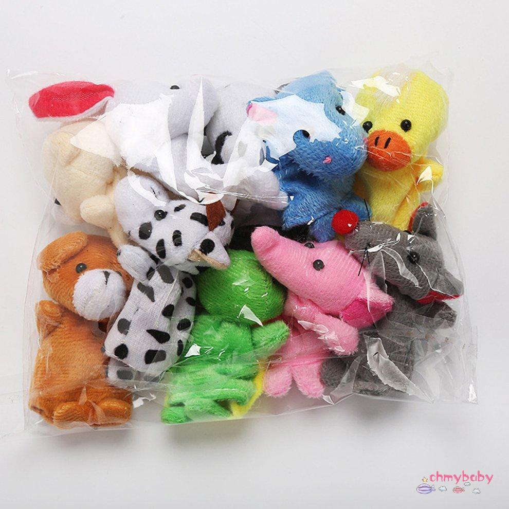 [Trong kho] Sang trọng Ngón Tay Búp Bê Hoạt Hình Trọng Đồ Chơi Giáo Dục Trẻ Em Sơ Sinh Nhồi Bông [P/3]