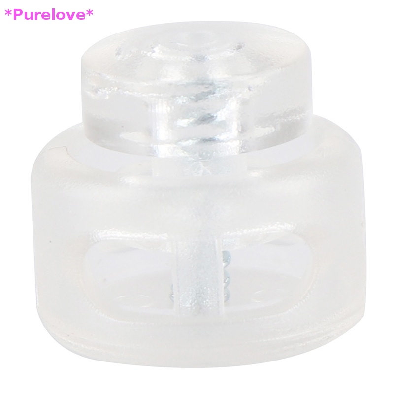 Set 10 Khóa Dây Giày DIY Bằng Nhựa Tiện Dụng Mới