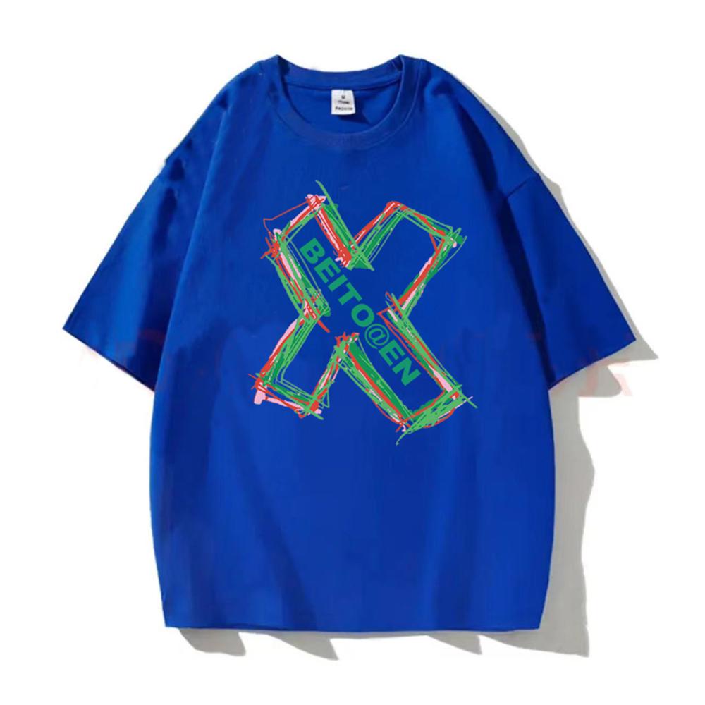 Áo Thun Cotton Dáng Rộng Mềm Mại Thoáng Khí Ngắn Tay Thời Trang Mùa Hè Dành Cho Nam C8F6