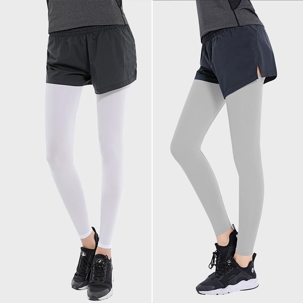 SHOUHOU 1 Cặp Găng Ống Chân Dài Thể Thao Bóng Rổ Bóng Đá Thời Trang Mùa Hè Năng Động Đa Chức Năng