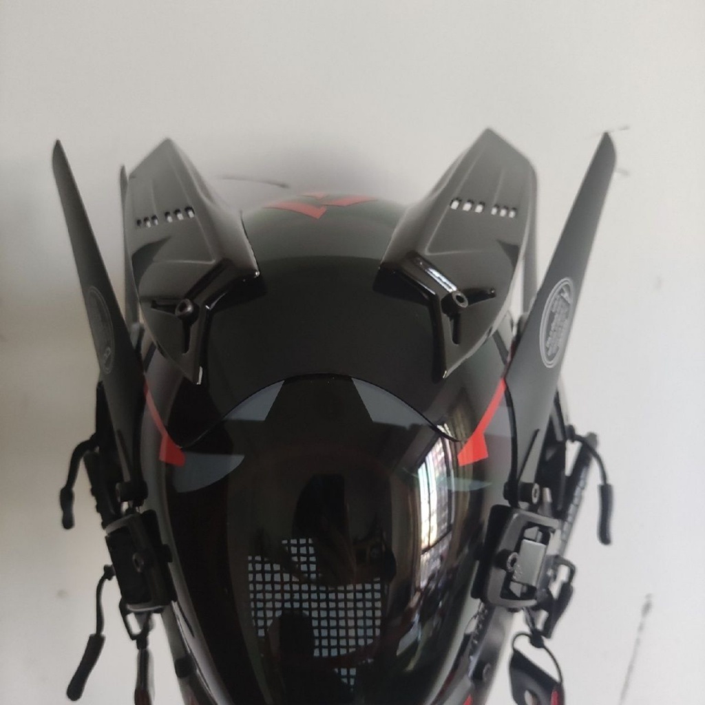 Mặt Nạ Cyberpunk Phát Quang Dùng Làm Đạo Cụ Chụp Ảnh