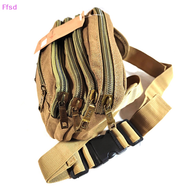 Túi Canvas Đeo Hông Đựng Điện Thoại Chất Lượng Cao Phong Cách Vintage Cho Nam