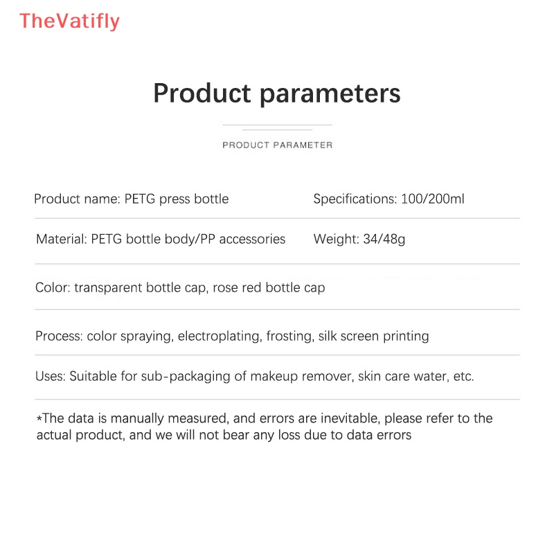 Chai Nhựa Rỗng Dạng Nhấn Đựng Dung Dịch Tẩy Sơn Móng Tay 100ml 200ml