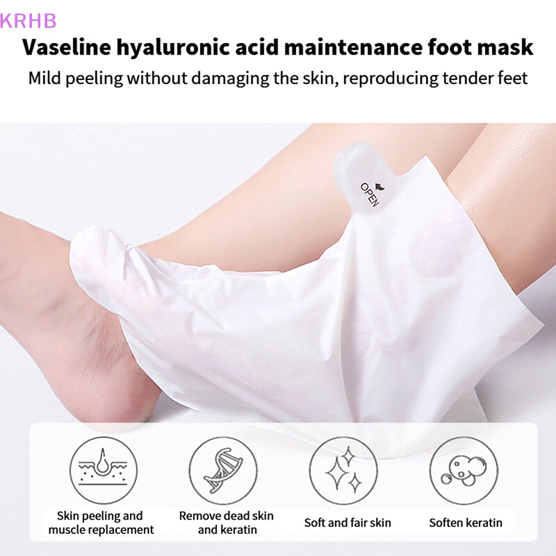 Mặt Nạ Chân Dưỡng Ẩm Tẩy Tế Bào Chết Chống Nứt Nẻ KRHB