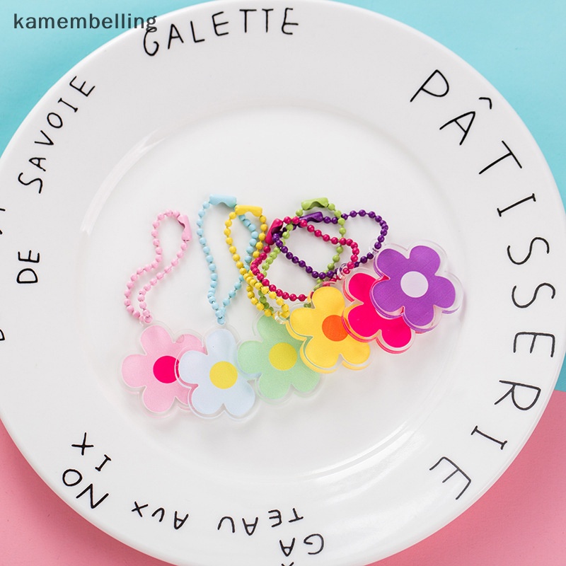 Móc Khóa Hình Hoa Hướng Dương Bằng Acrylic Dễ Thương