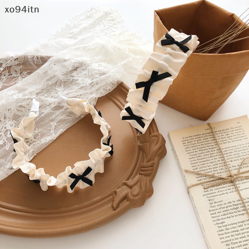 Băng Đô Cài Tóc Đính Nơ Xinh Xắn Cho Nữ Dự Tiệc