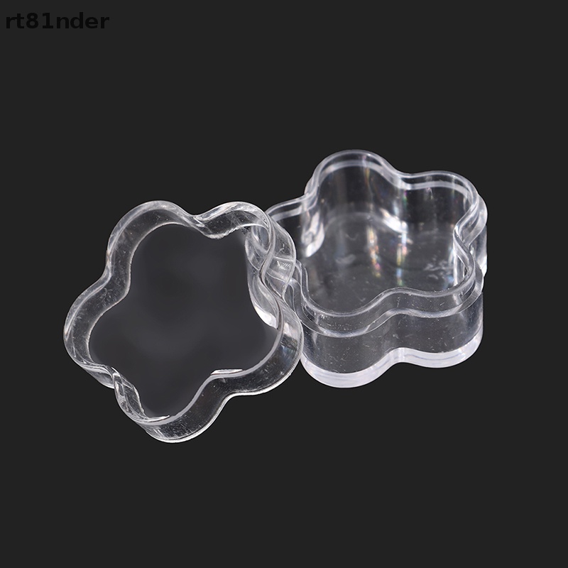 Rt Set 10 Lọ Nhựa Rỗng Trong Suốt Mini Đựng Kem / Mẫu Thử