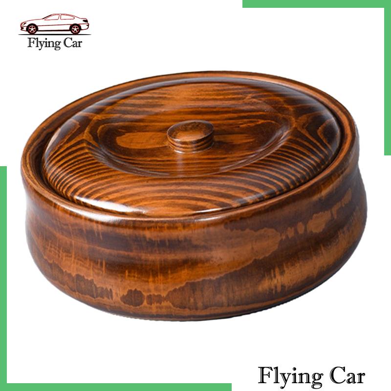 Bộ 2 Tô Gỗ Tròn Đa Năng Có Thể Tái Sử Dụng