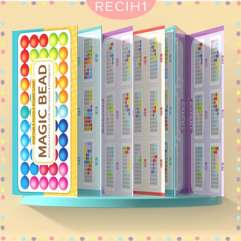 Bộ Đồ Chơi Hạt 3D Nhiều Màu Thử Thách Trí Thông Minh IQ Cho Bé