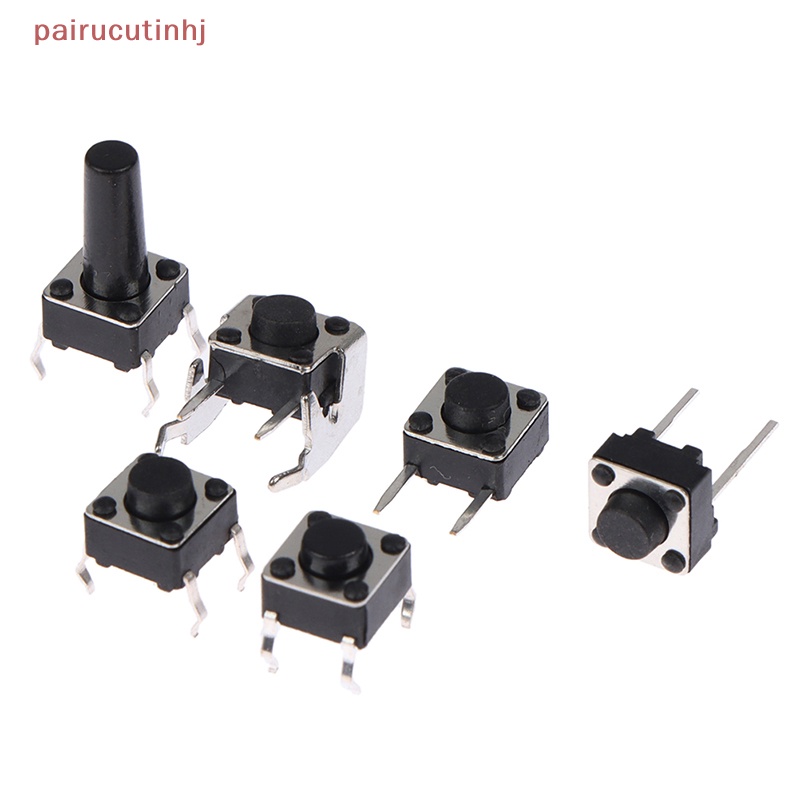 Set 250 Công Tắc Nút Nhấn 25 Kiểu SMD Chuyên Dụng