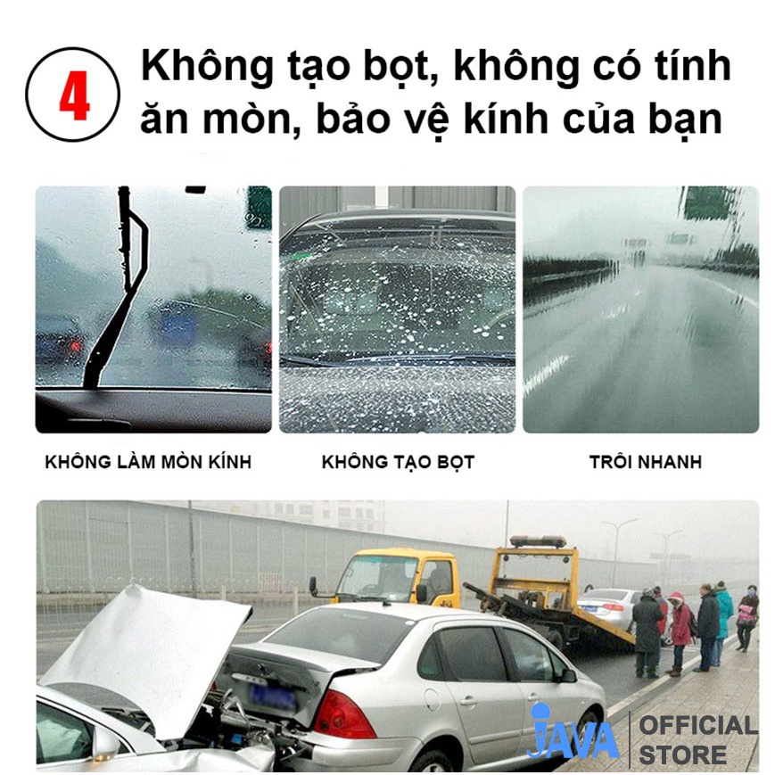 Viên Sủi Rửa Kính Xe Ô tô - Viên Pha Nước Rửa Kính Xe - Làm Sạch Vết Bẩn Trên Kính -1Viên = 4 Lít