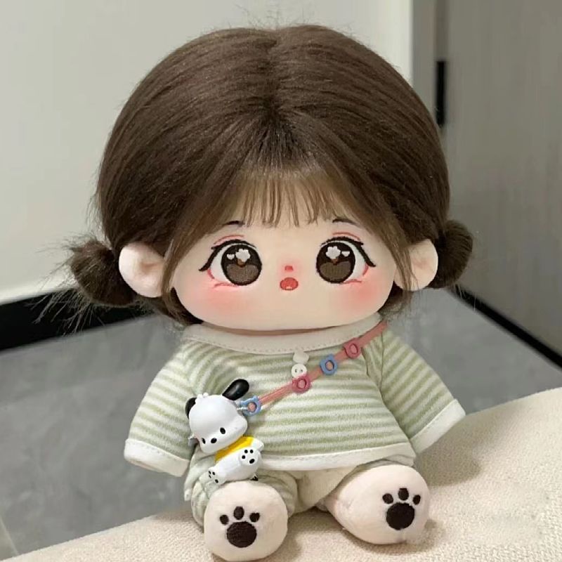 Món quà nhỏ dây màu đỏ Búp Bê Nhồi Bông Cotton búp bê nhồi bông búp bê cung hoàng đạo búp bê nhồi bôngBúp Bê Em Bé Mặc Váy Cotton 20cm Có Thể Thay Đổi Giá Rẻ