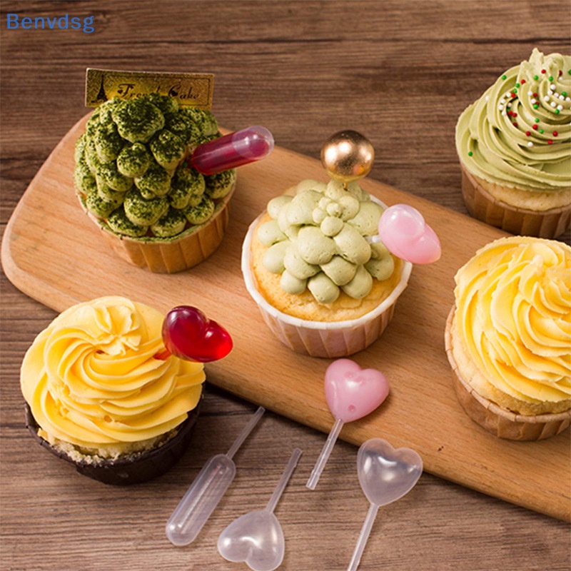 Bộ 50 Ống Nhỏ Giọt 4Ml Chuyên Dụng Cho Làm Bánh Cupcake