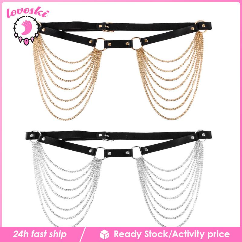 Dây Xích Đeo Thắt Lưng Phong Cách Gothic Thời Trang Đi Hộp Đêm
