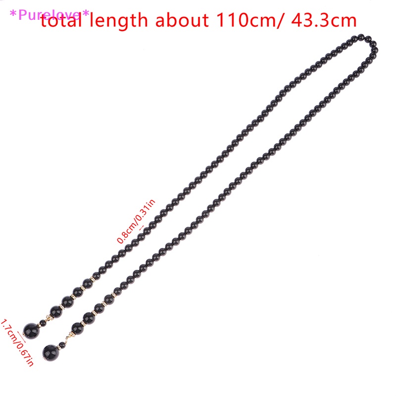 Thắt Lưng Dây Xích Kim Loại Đính Ngọc Trai Thanh Lịch Dành Cho Nữ Mới